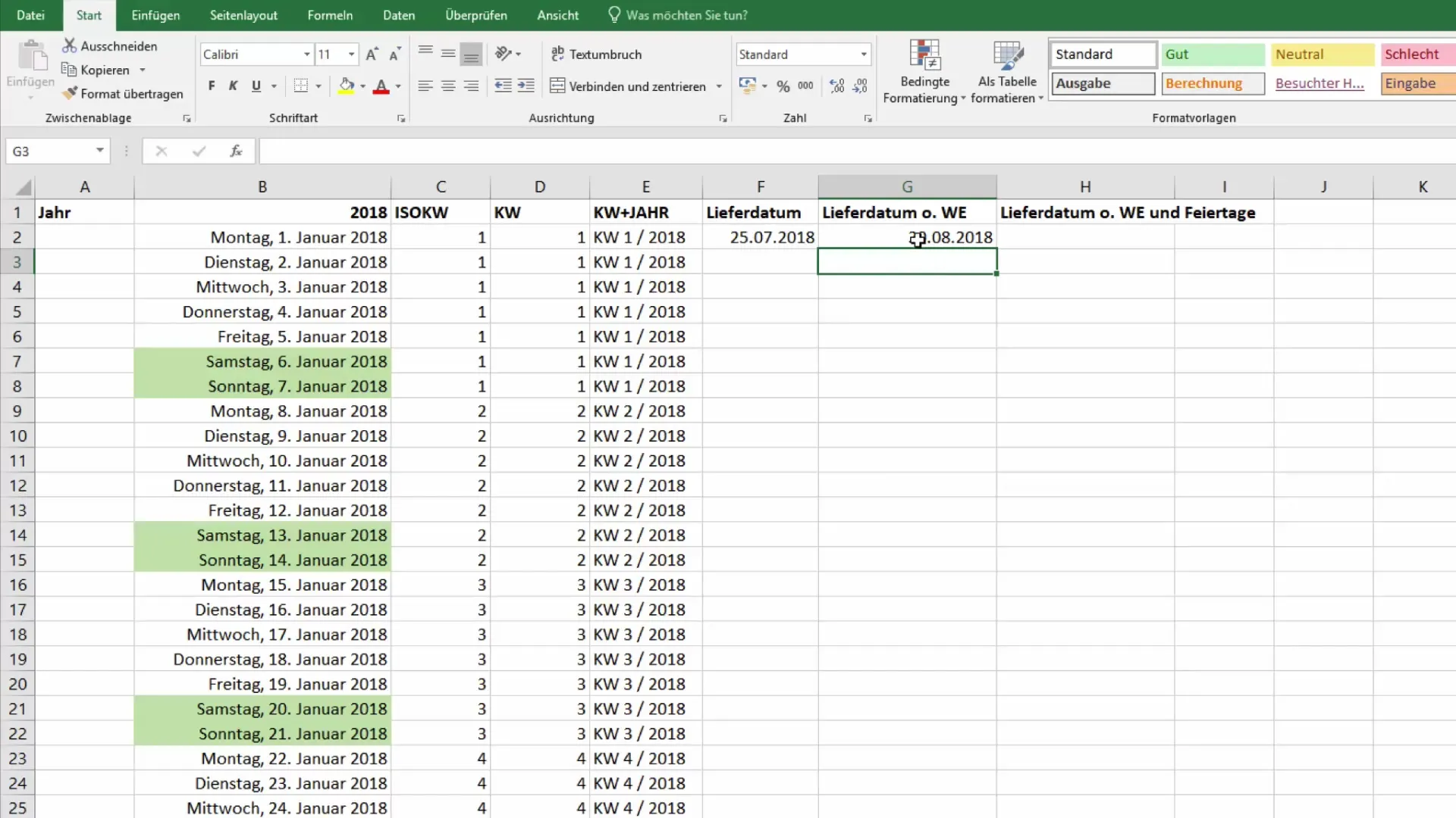 Fungsi kalender Excel: Menghitung tanggal masa depan secara efektif