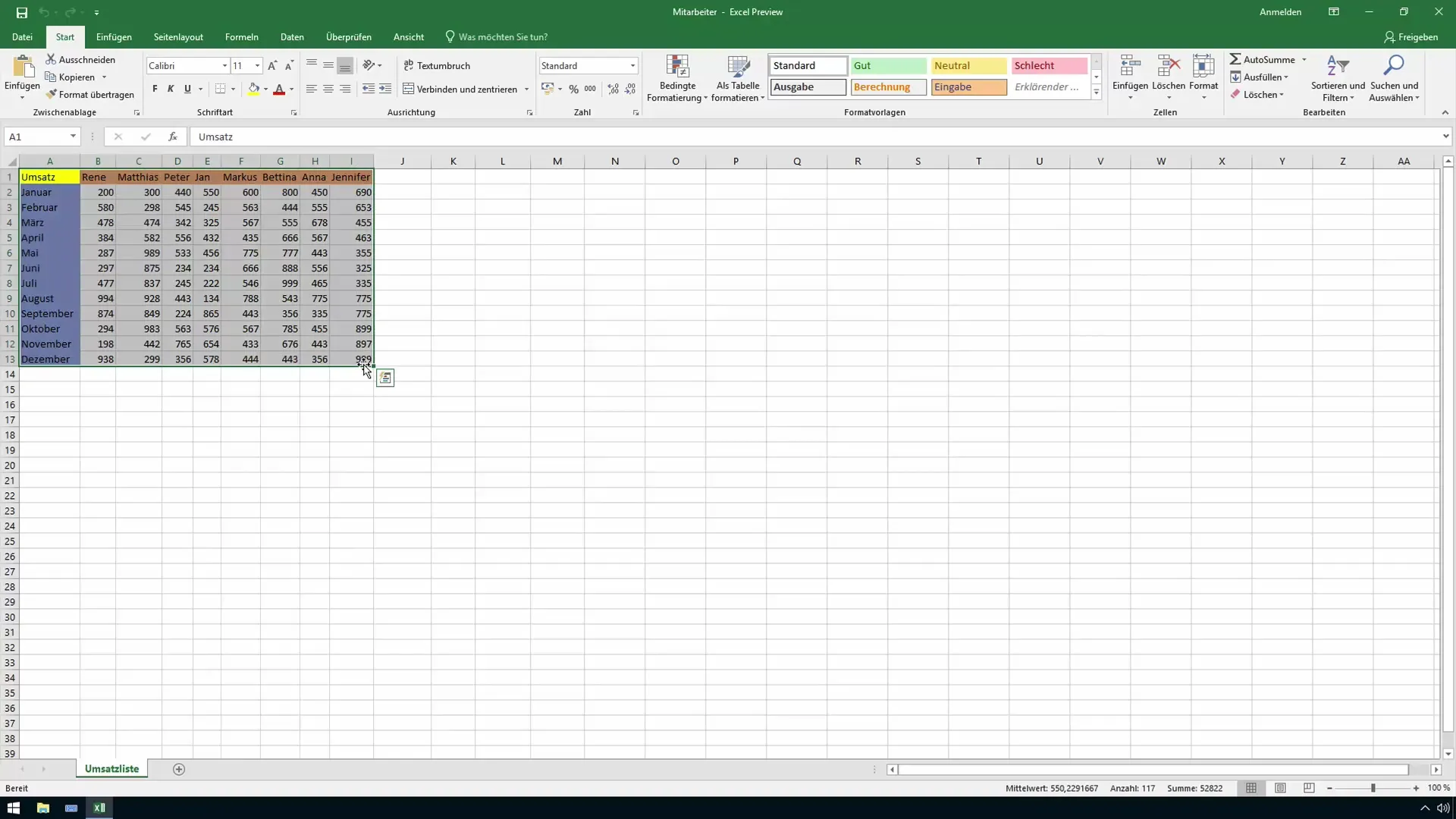 Transposer les colonnes et les lignes dans Excel - c'est si simple !