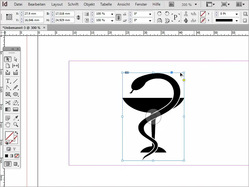 Skapa visitkort i Adobe InDesign - Klassisk stil: Läkarstil