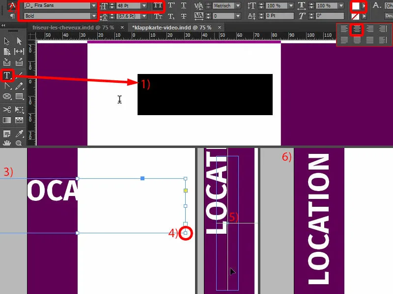 Design og produktion af professionelle foldeskort, forædling og trykning Lad os begynde del 1.