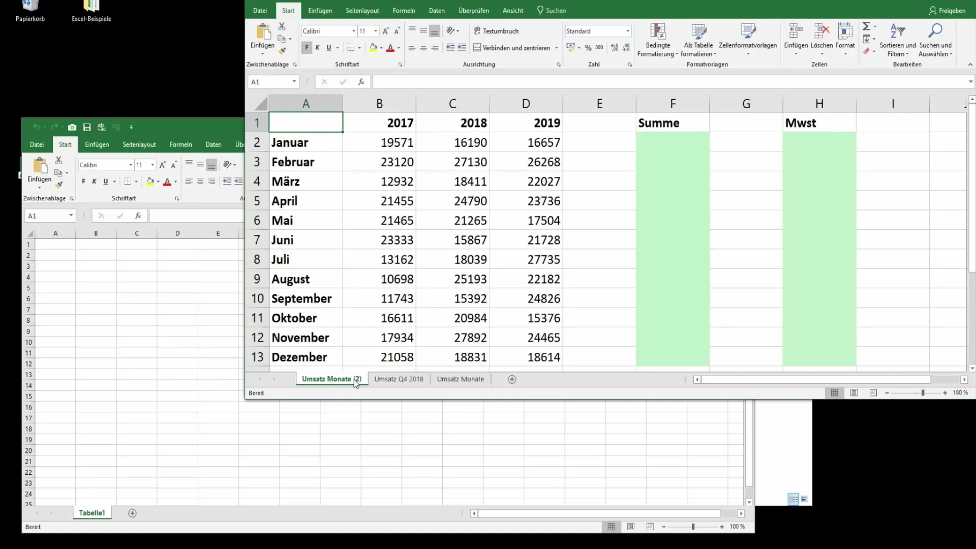 Excel: Listi premaknite in kopirajte med datotekami