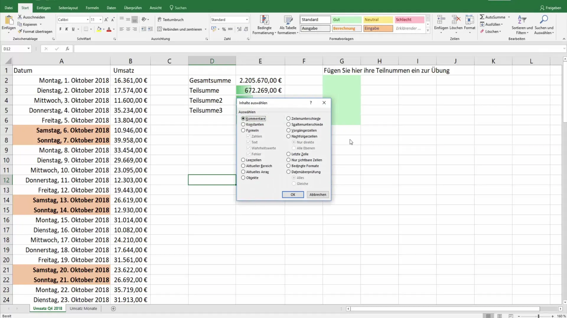 Efficiente gestione delle formattazioni condizionali in Excel