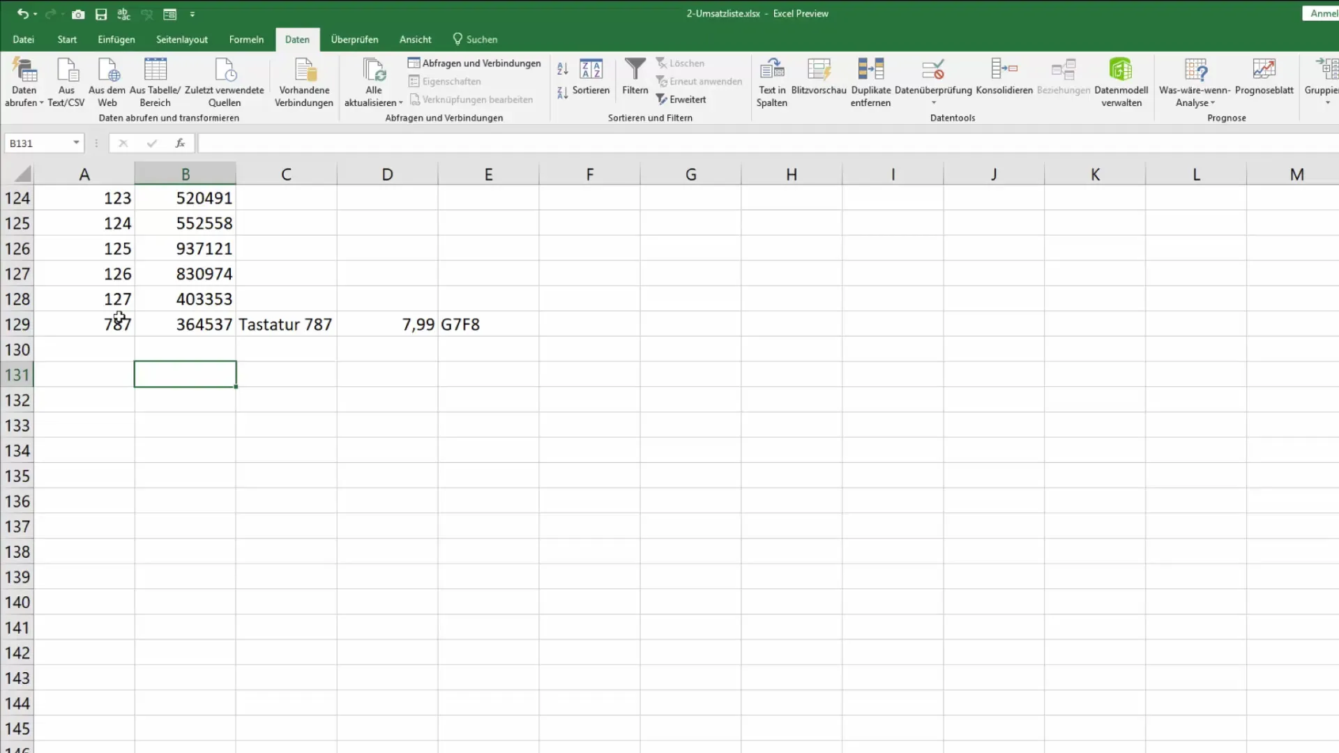 Optimal brug af Excel-databasemasken til nem indtastning af data