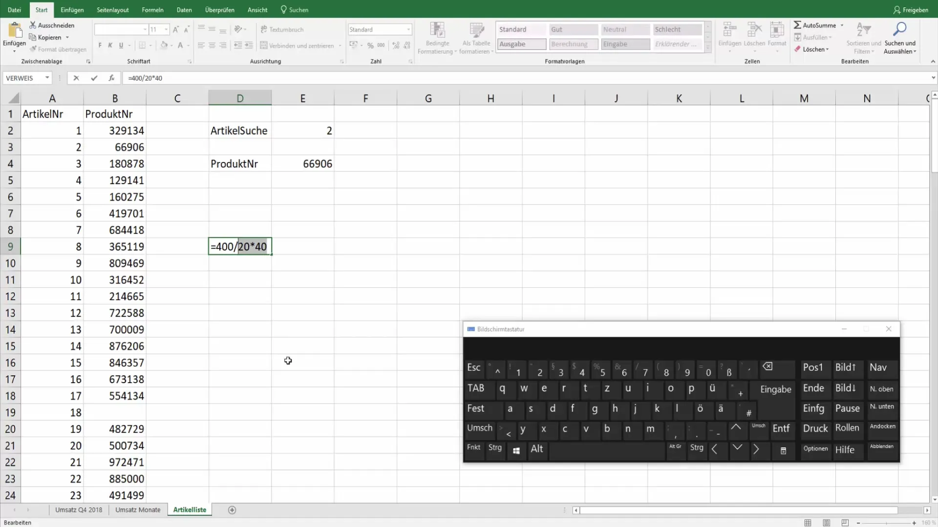 Efektyviai naudokite "Excel" formulių sparčiuosius klavišus