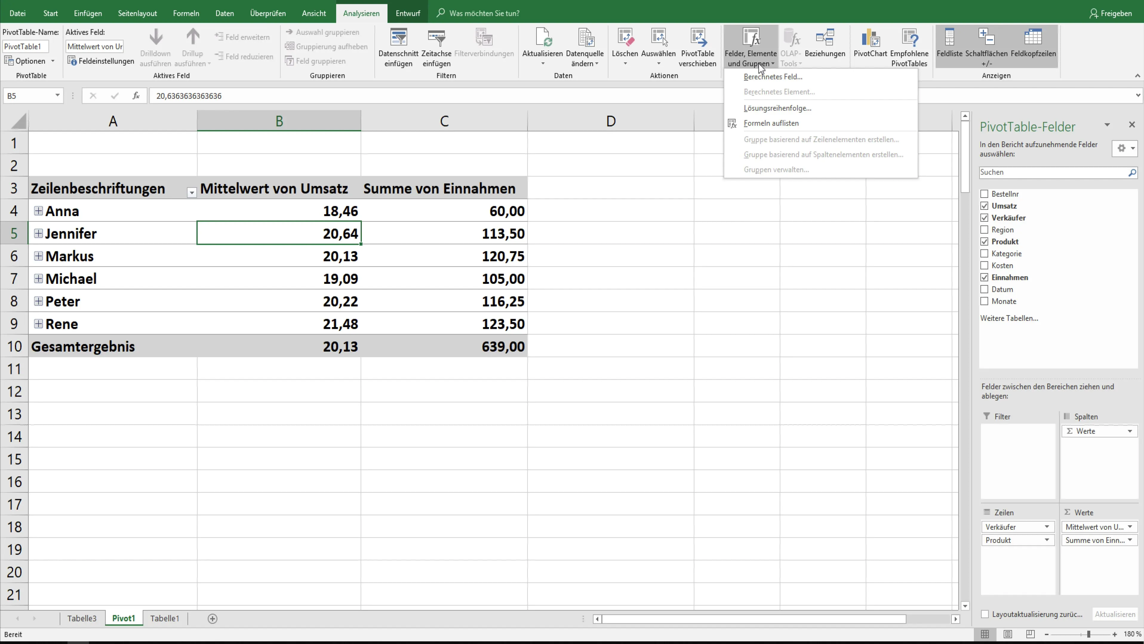 Ottimizza il layout delle tue tabelle pivot