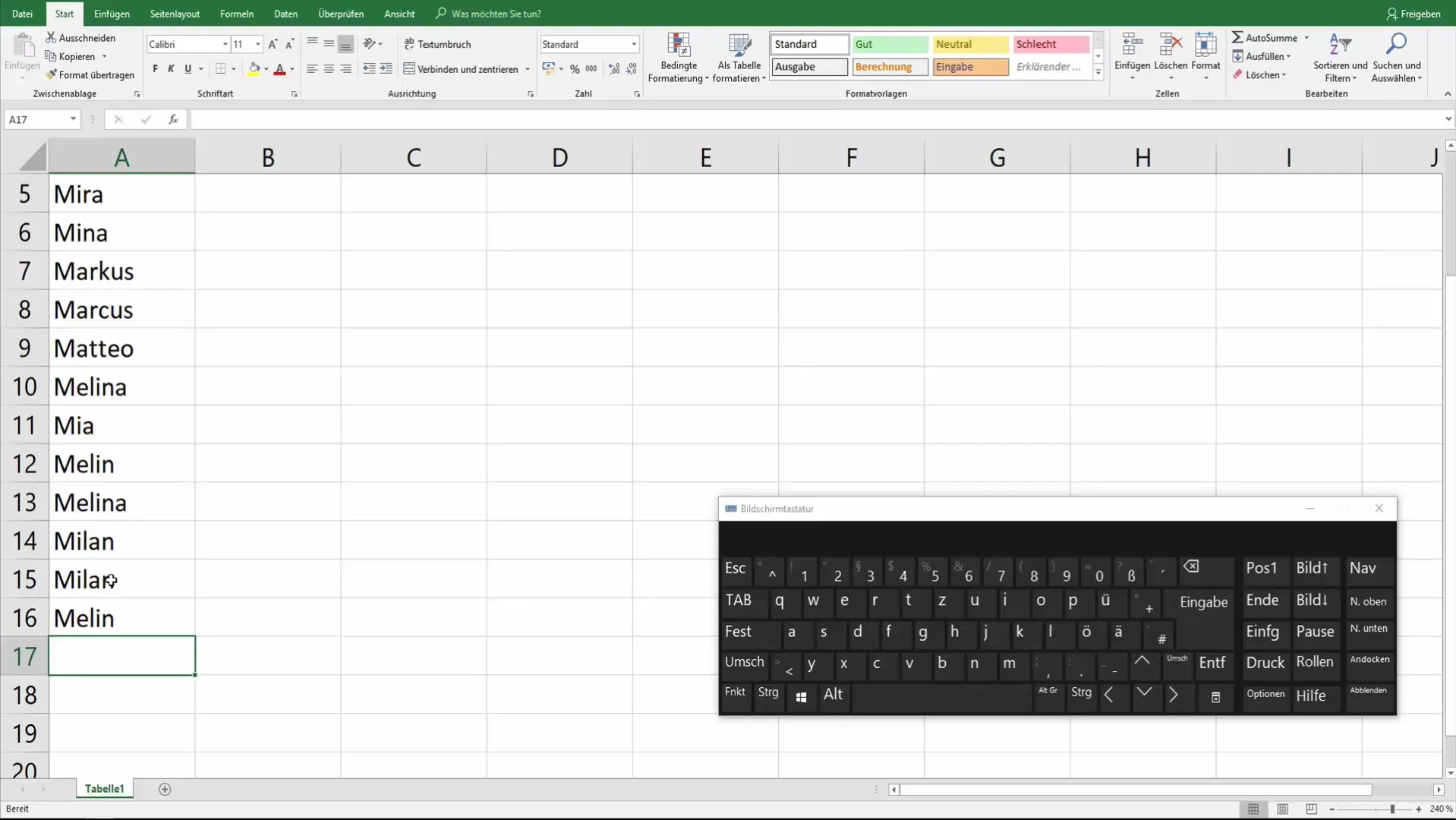 Excel'de Gizli Seçim: Veri girişini verimli hale getirmenin ipuçları