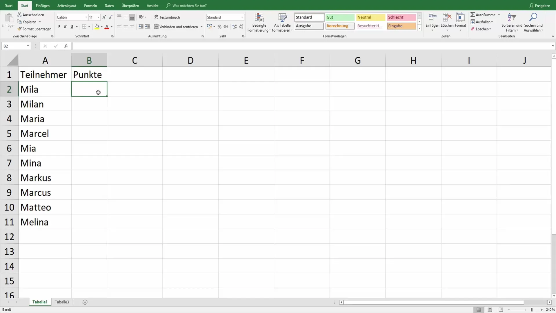 Automatically create Excel rankings for tournaments Automatically create Excel rankings for tournaments