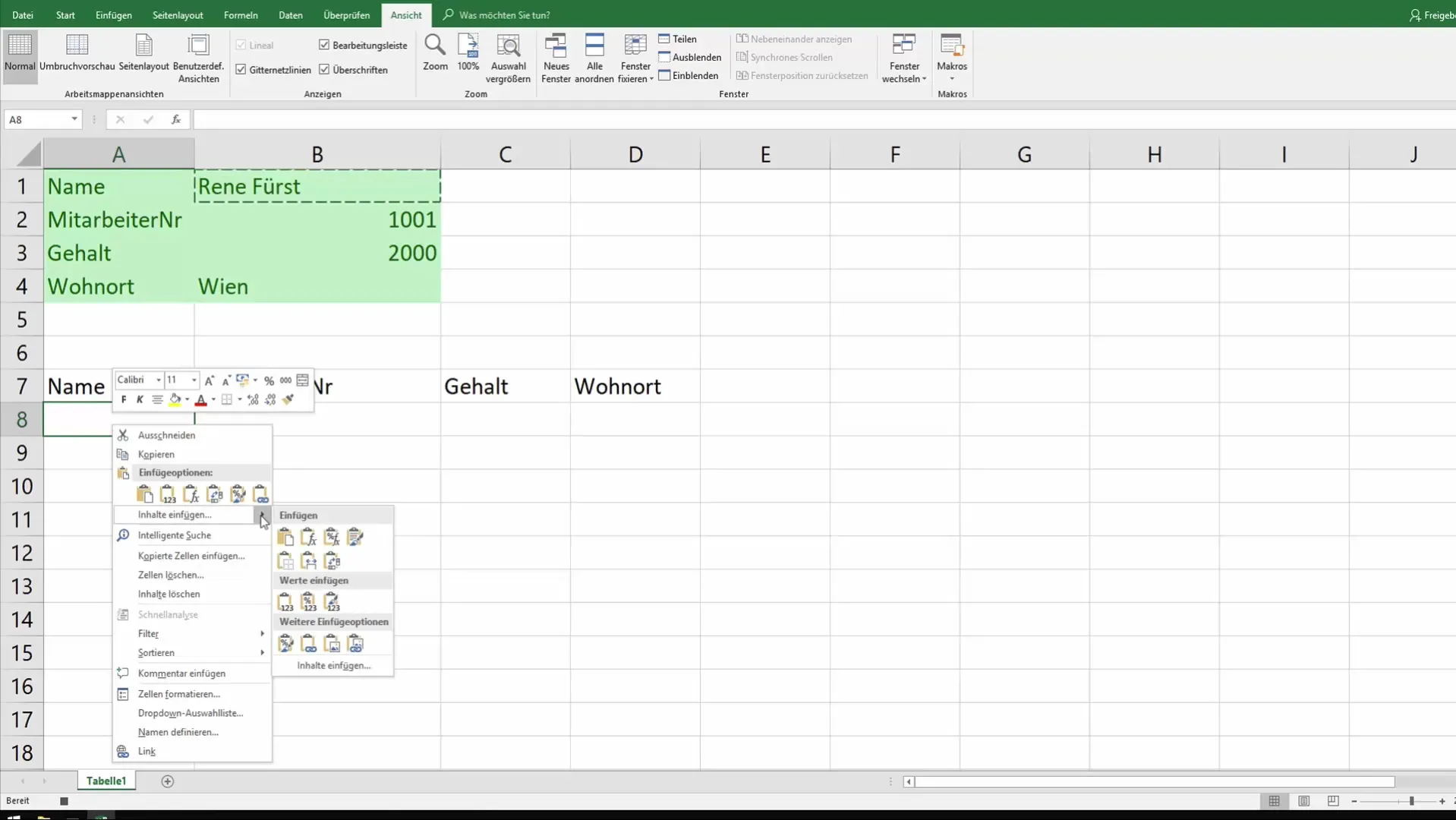 Efficient macros for data automation in Excel