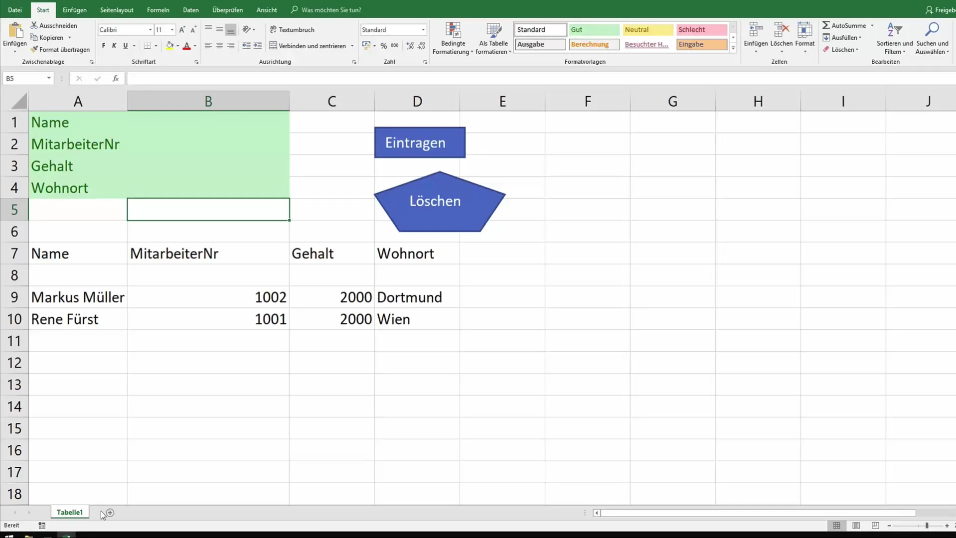 Efficient macros for data automation in Excel