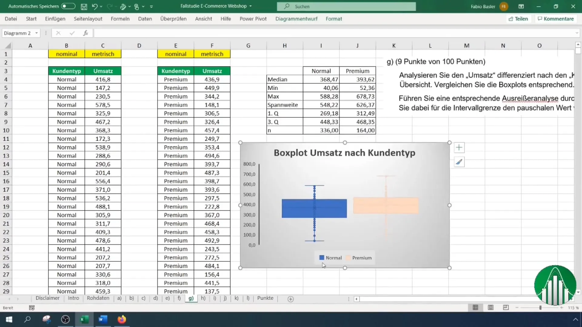 Statistilised analüüsid Excelis: uuringuandmete tõhus hindamine