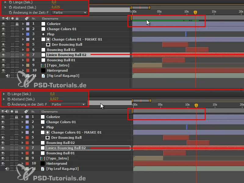 Animation enkelt gjort: Studsboll - övergång.