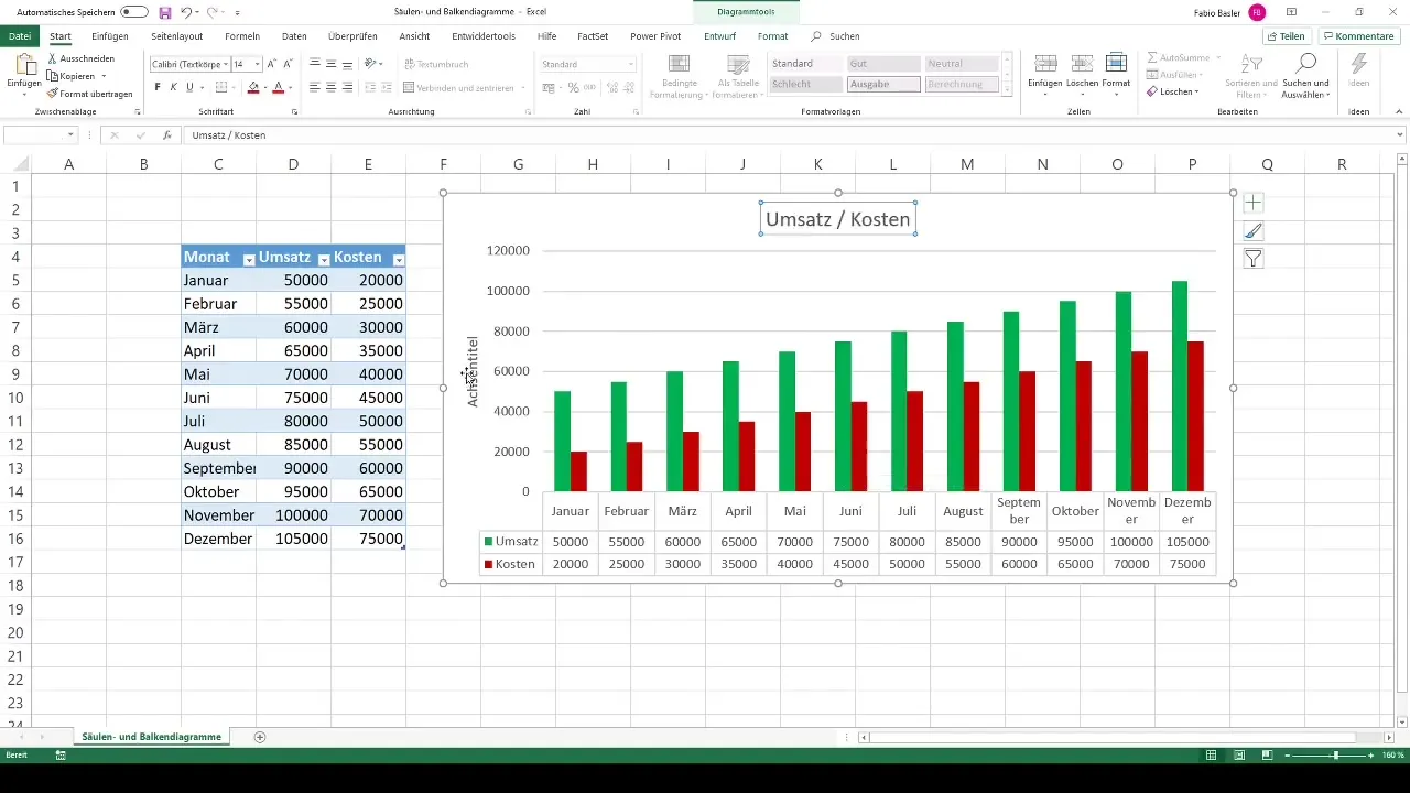 Visuel dataanalyse - opret søjle- og søjlediagrammer i Excel