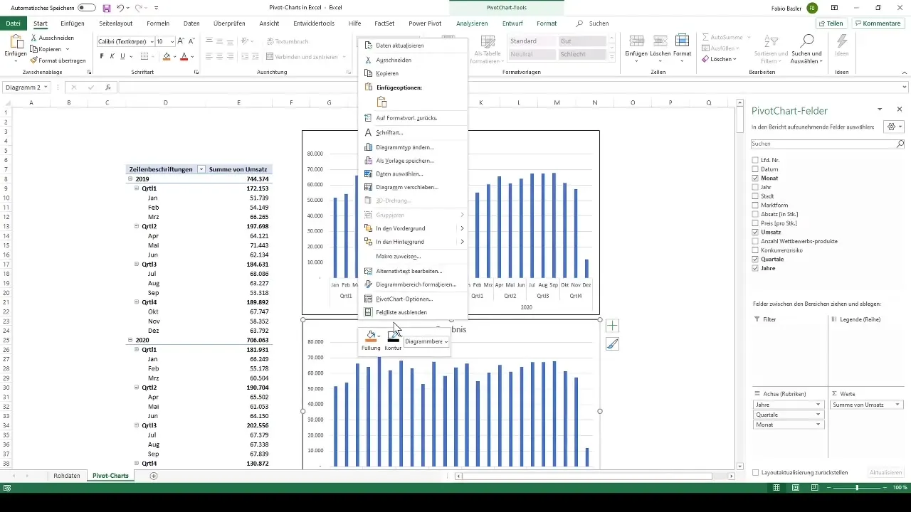 Crea gráficos dinámicos en Excel para la visualización de datos