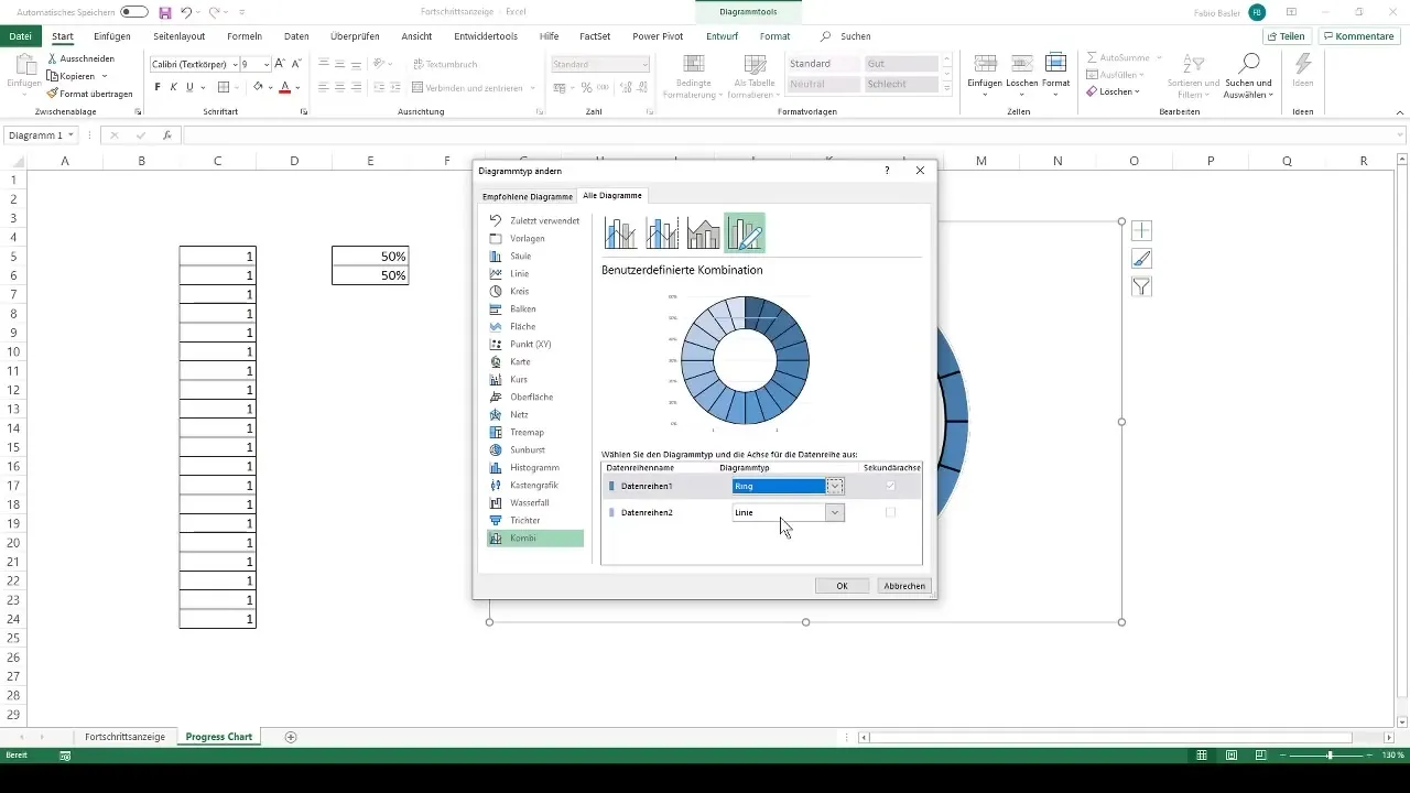 Dinamiskas progresa joslas izveide programmā Excel