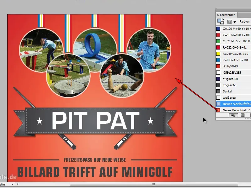 Adobe InDesign 팁 및 트릭: 새로운 그라디언트를 빠르게 얻기 Adobe InDesign 팁 및 트릭: 새로운 그라디언트를 빠르게 얻기