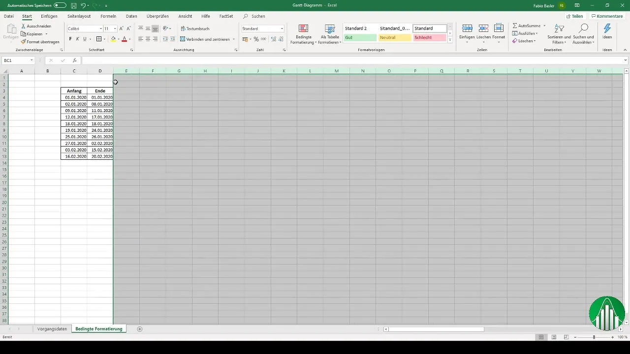 Membuat diagram Gantt di Excel: Panduan langkah demi langkah