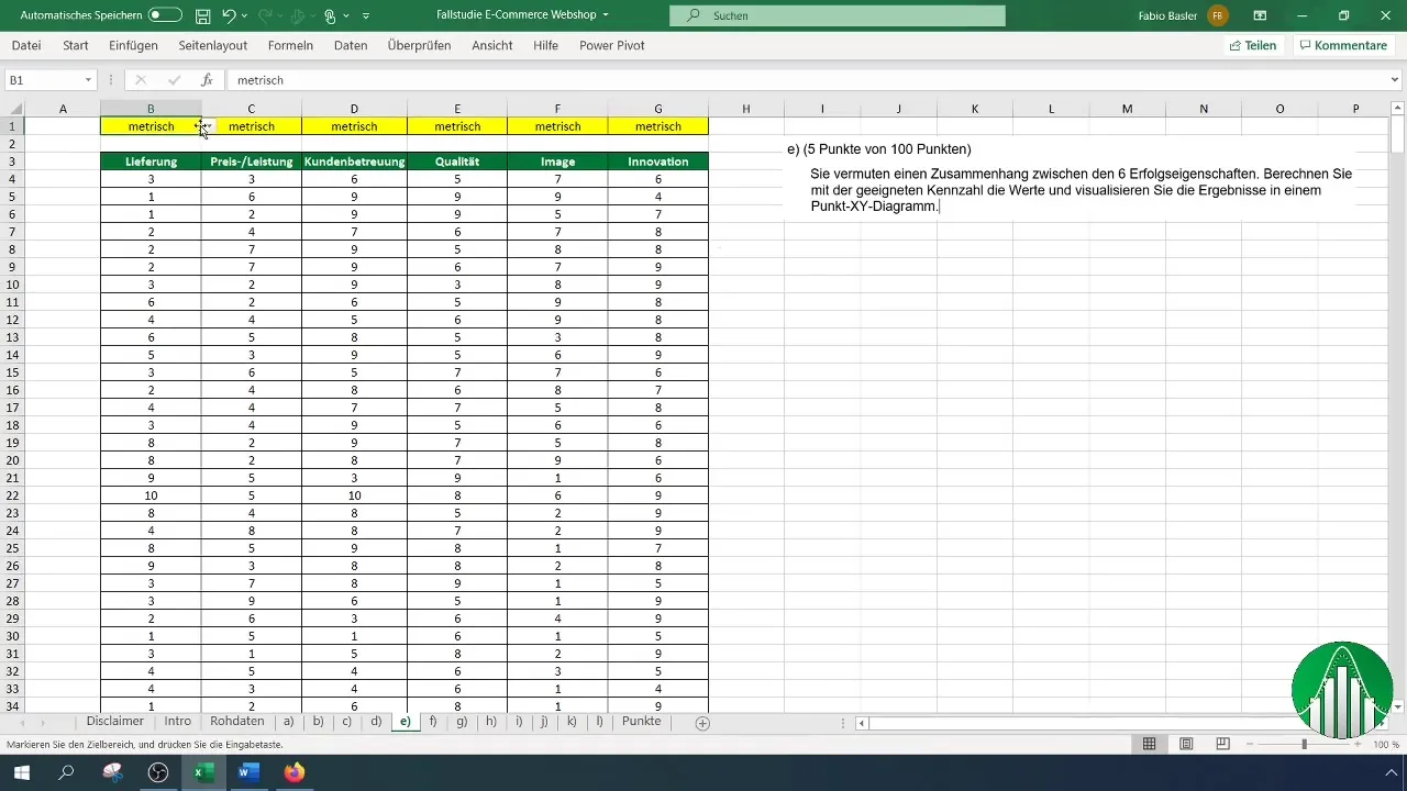 Analisi delle correlazioni in Excel per studiare le relazioni