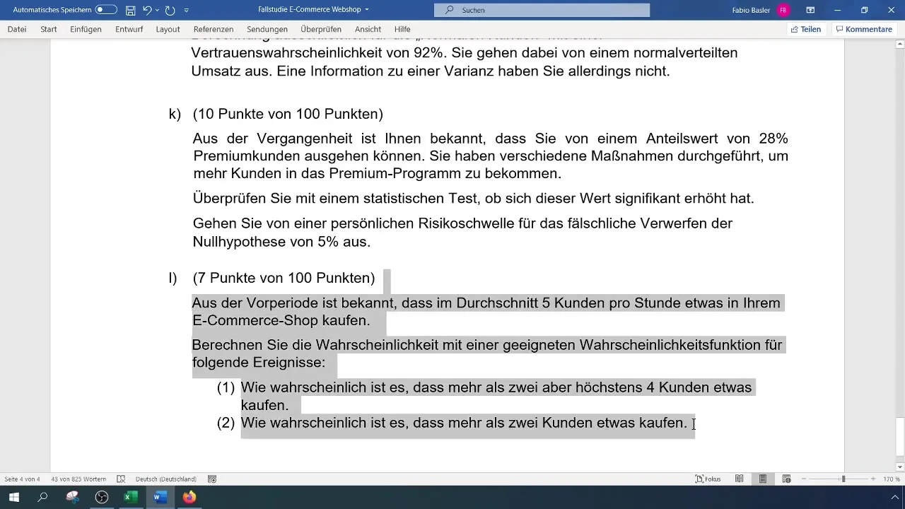 Excel'de Poisson kullanarak olasılıkların hesaplanması