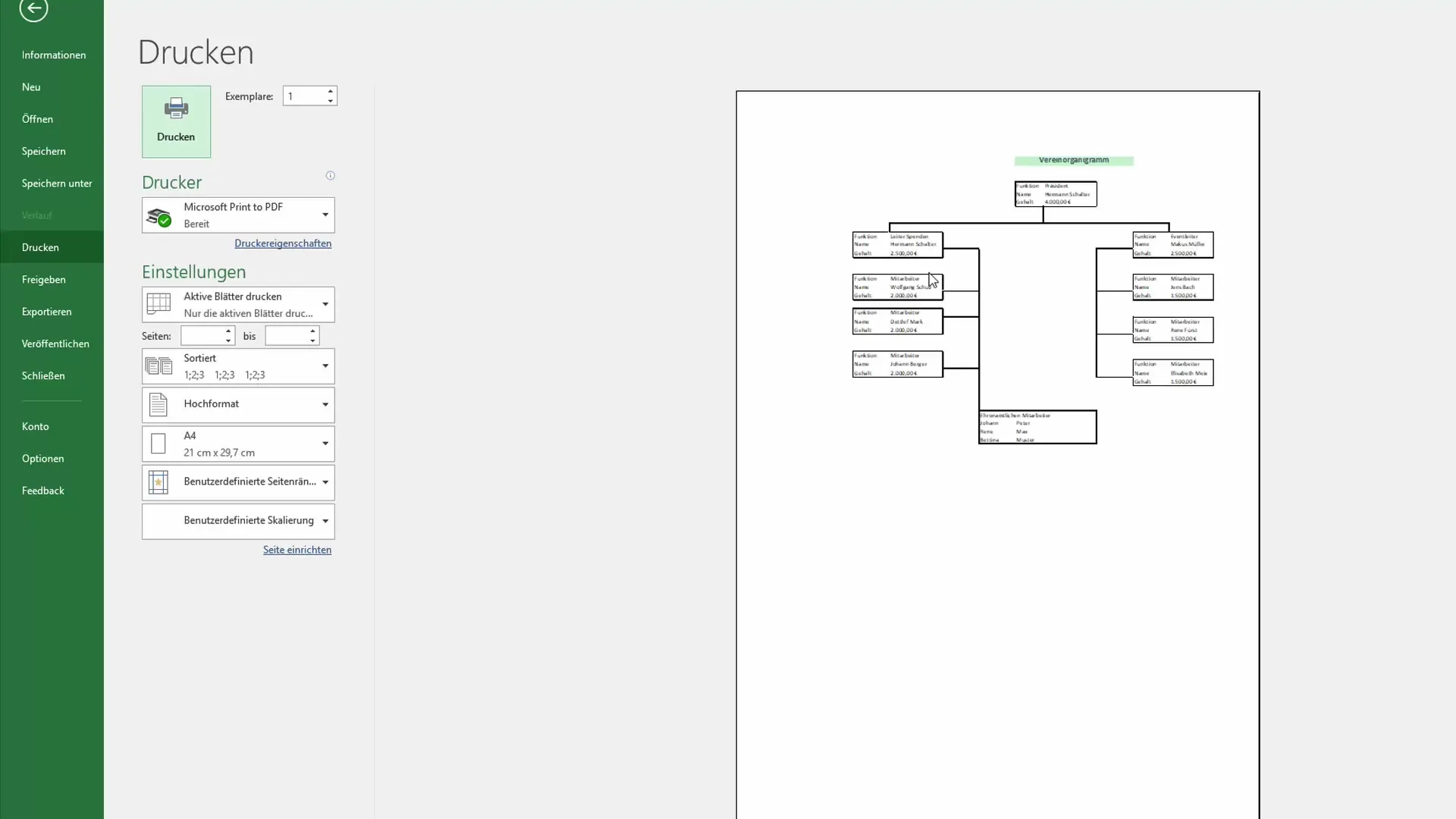 Membuat organisasi dalam Excel secara efektif