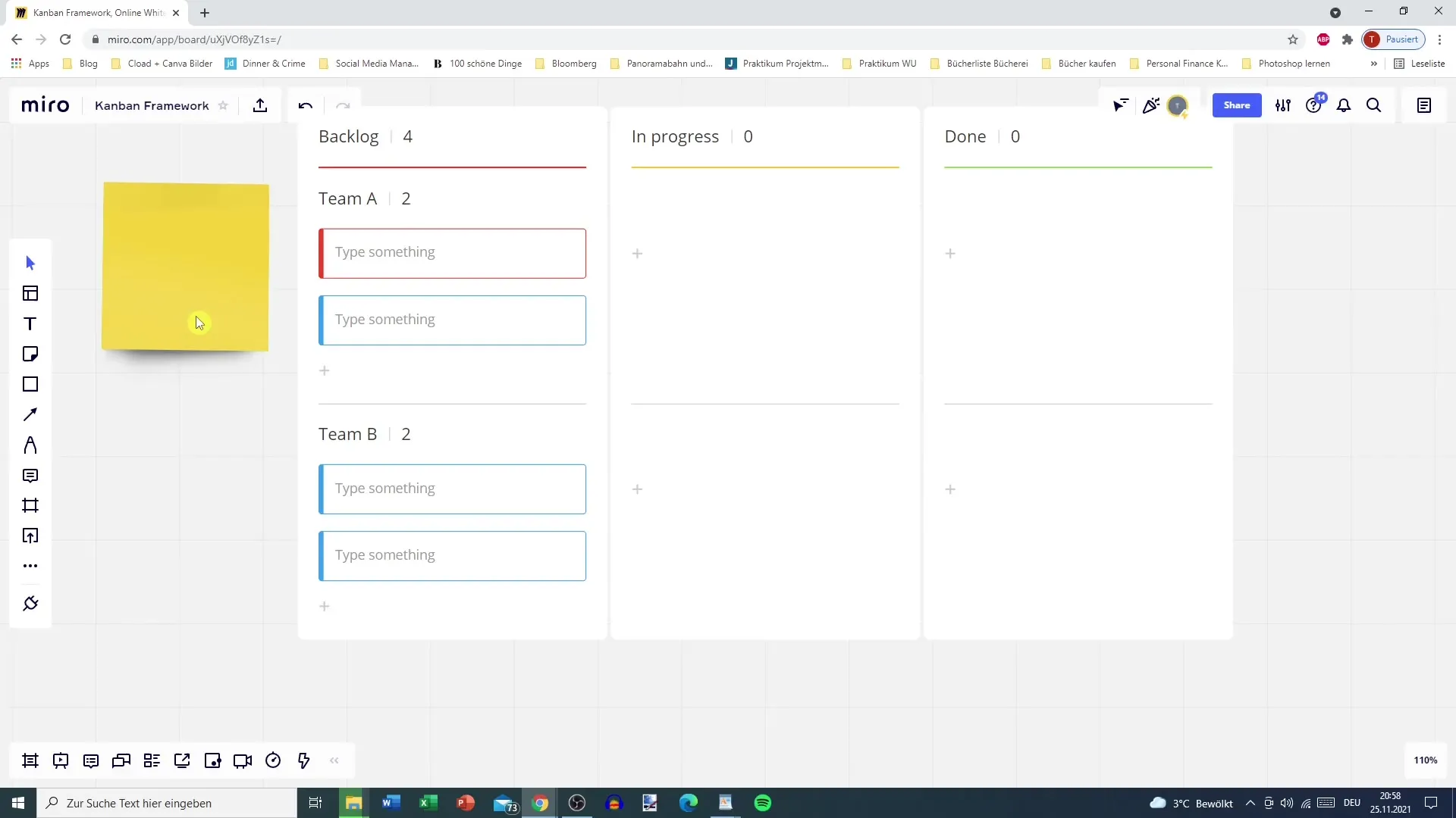 Menyiapkan papan Kanban secara efektif untuk proyek-proyek