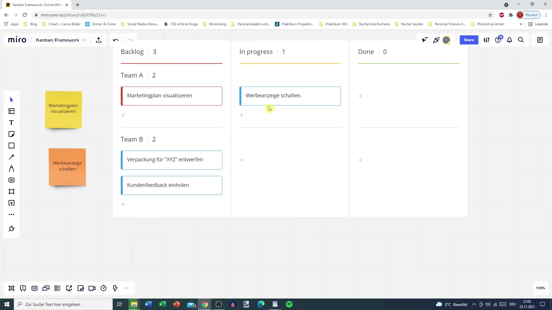 Bekerja secara efektif dengan Kanban - Langkah demi langkah