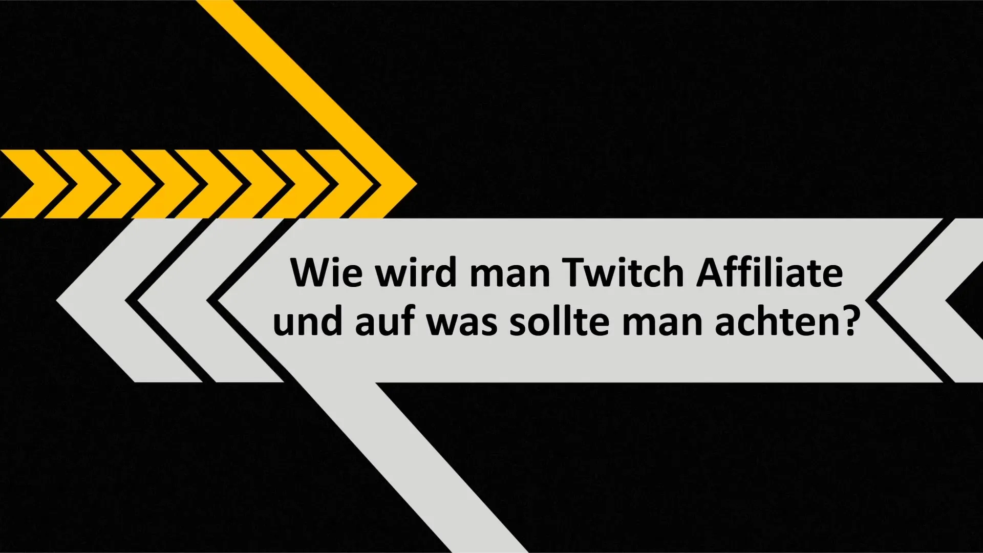 Twitch Affiliate: Come diventare un affiliato