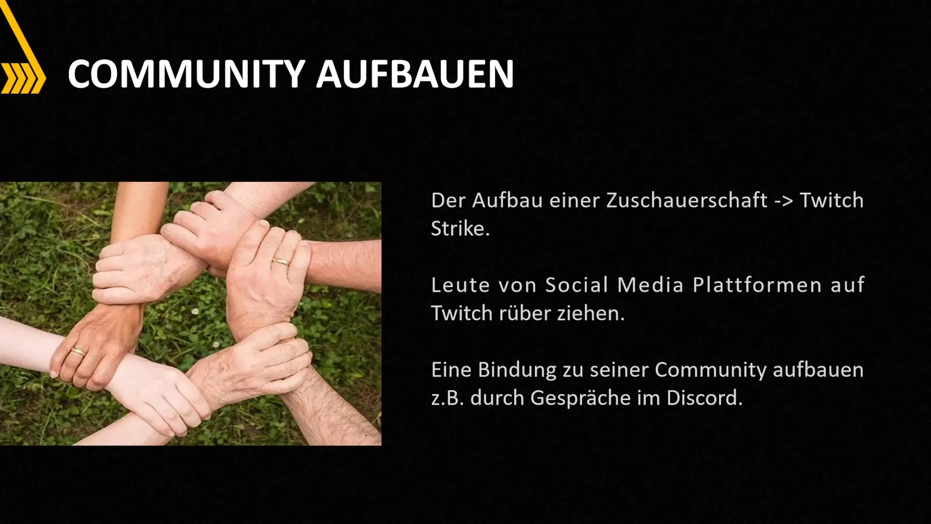 Strategie per costruire la tua community su Twitch