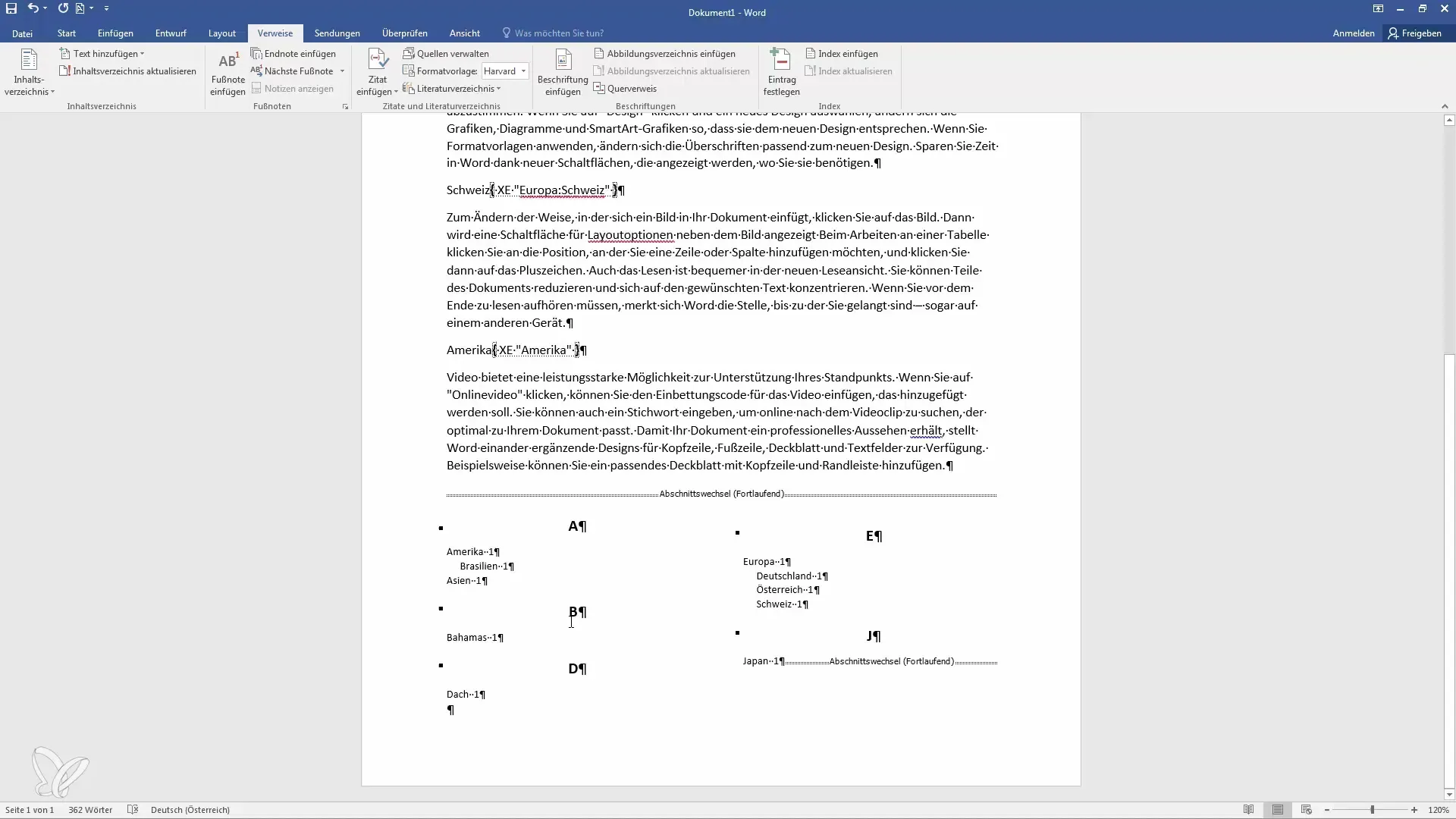 Membuat indeks di Word – Langkah demi langkah menuju indeks yang sempurna