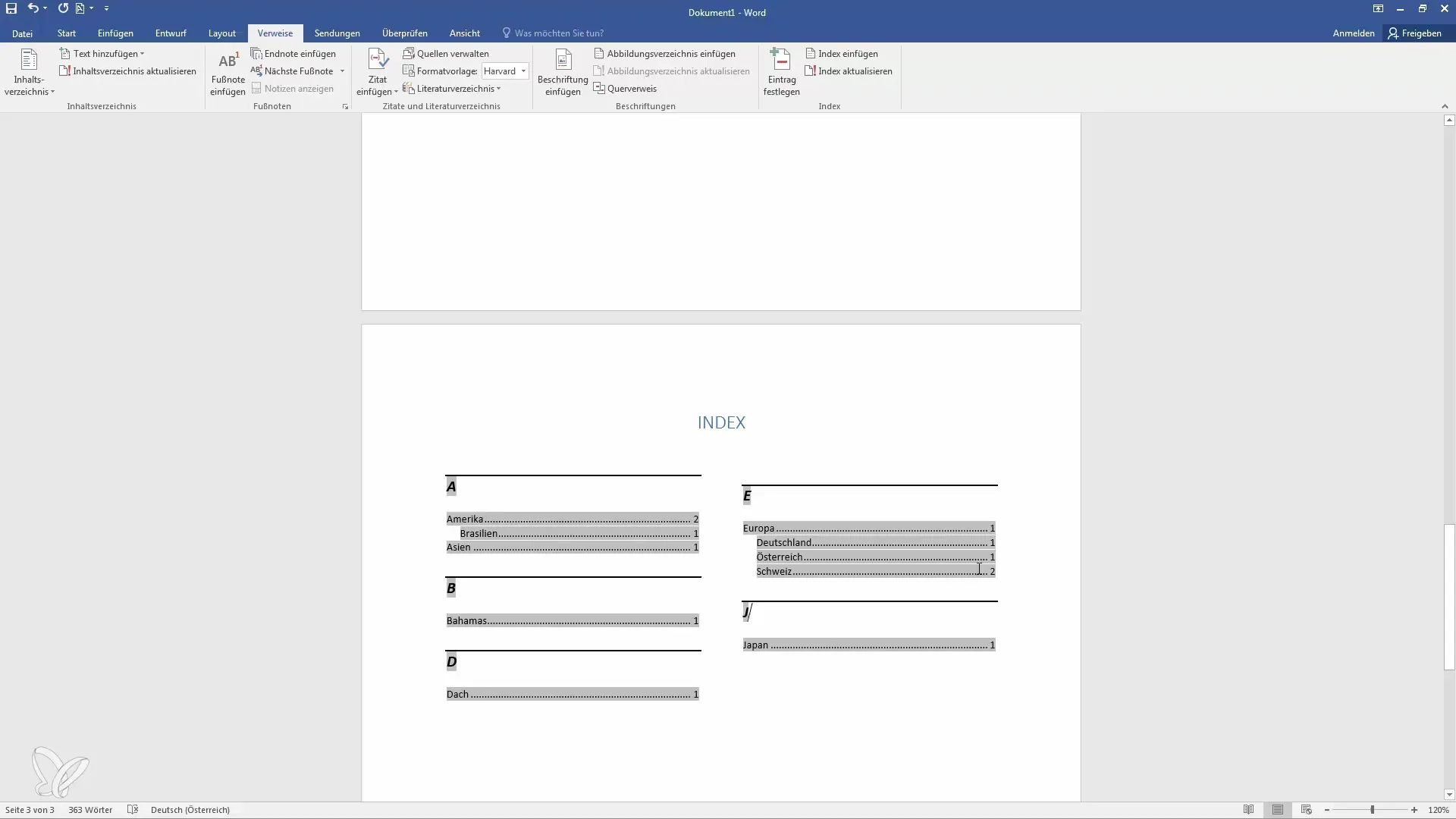 Membuat Indeks di Word - Langkah demi langkah menuju indeks yang sempurna