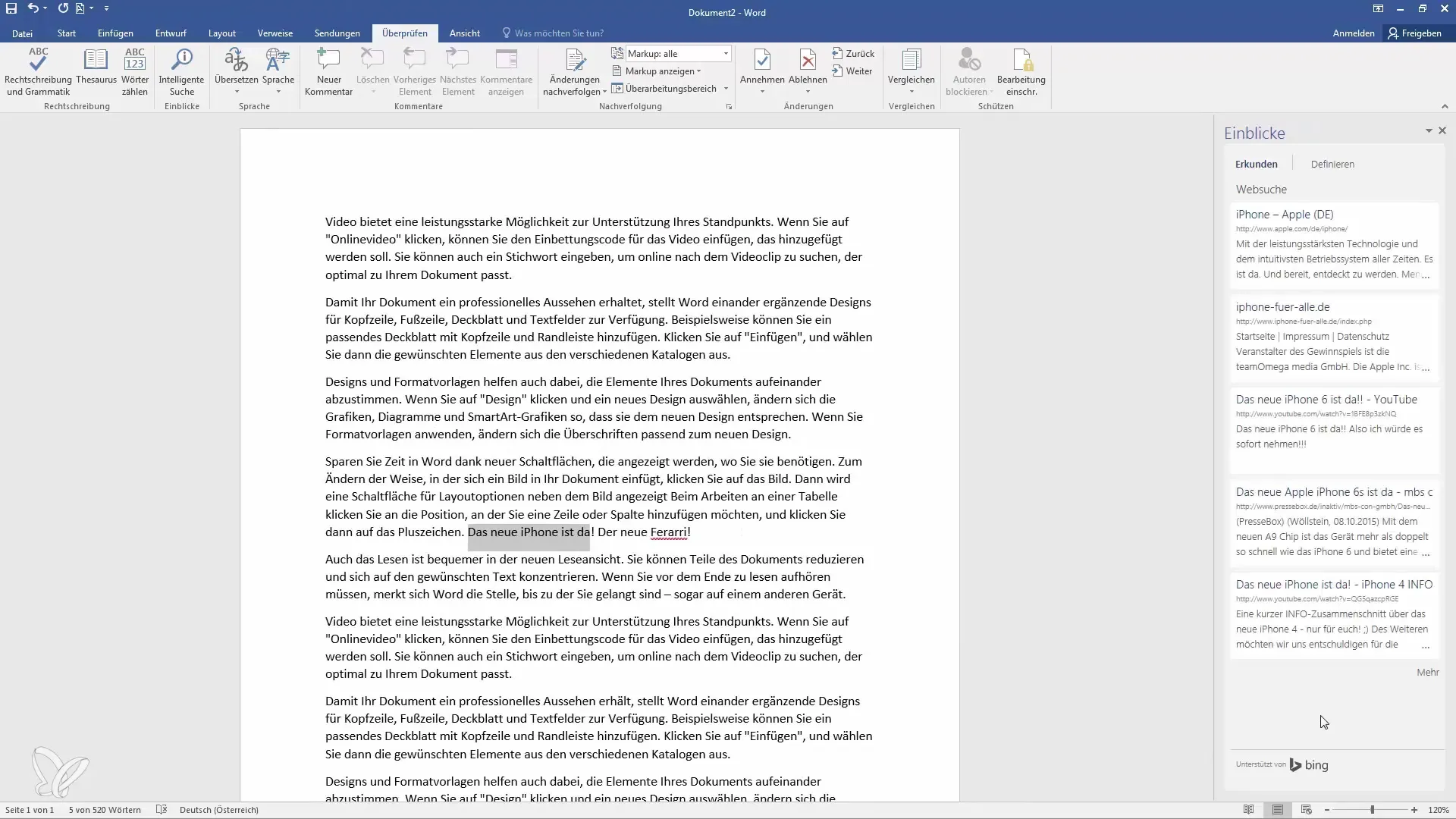 Efficiënt zoeken in Word - Zo maak je gebruik van de slimme functie