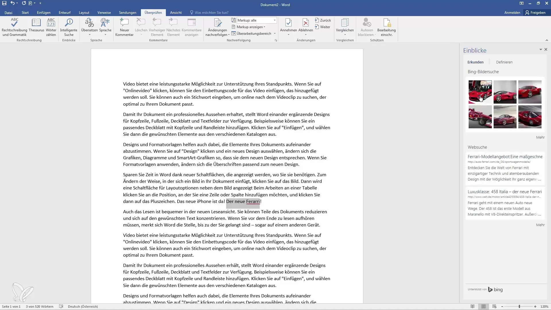 Efficiënt zoeken in Word - Zo maak je gebruik van de intelligente functie