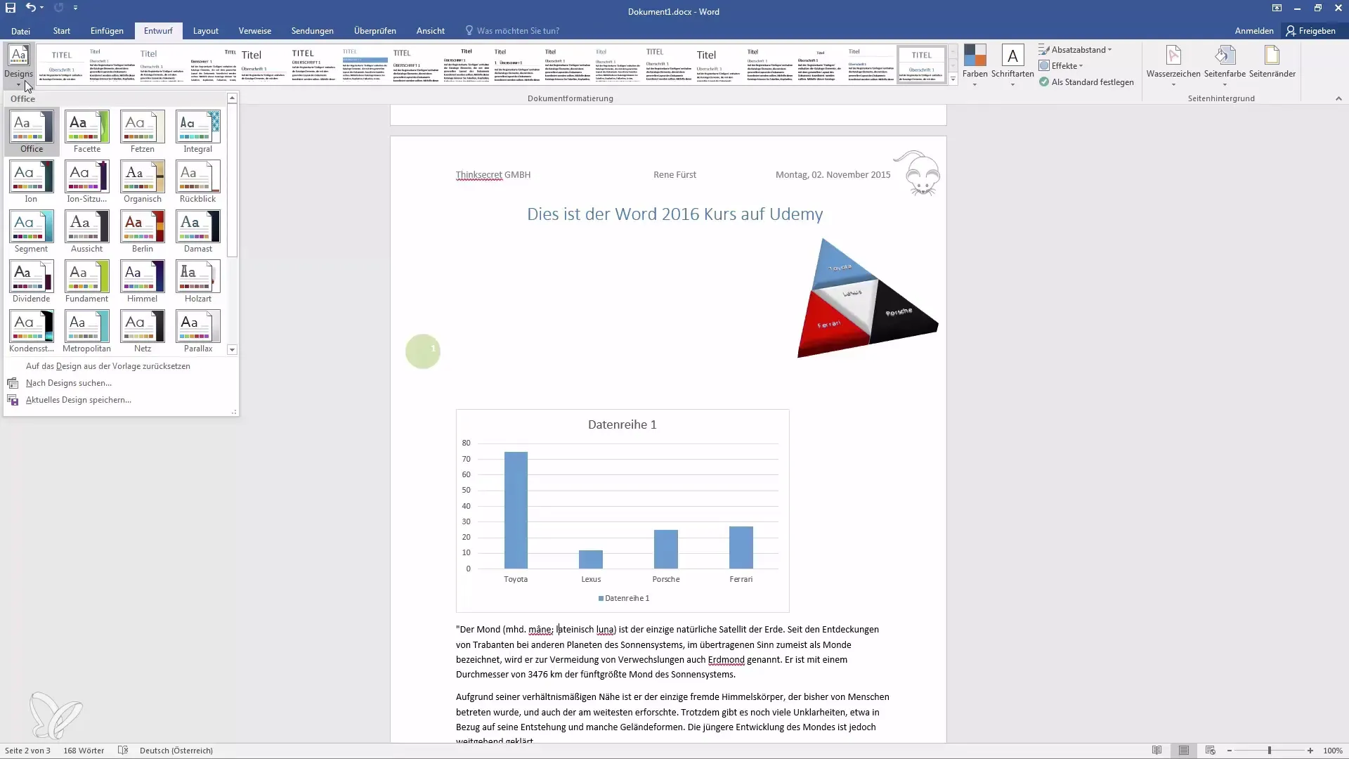 Formatação de documentos - Um novo design para documentos Word