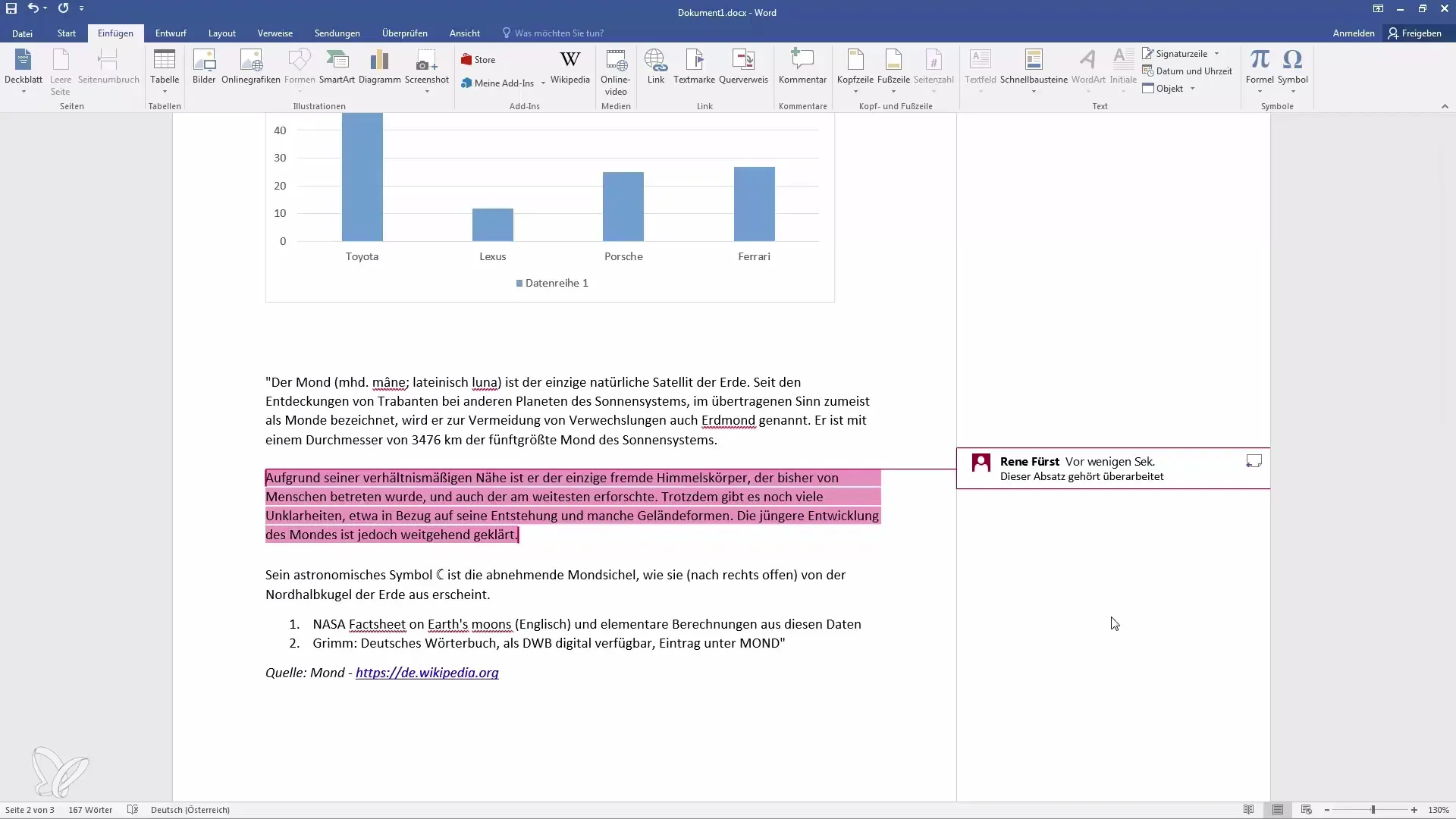 Memanfaatkan komentar di Word secara optimal - Petunjuk langkah demi langkahmu