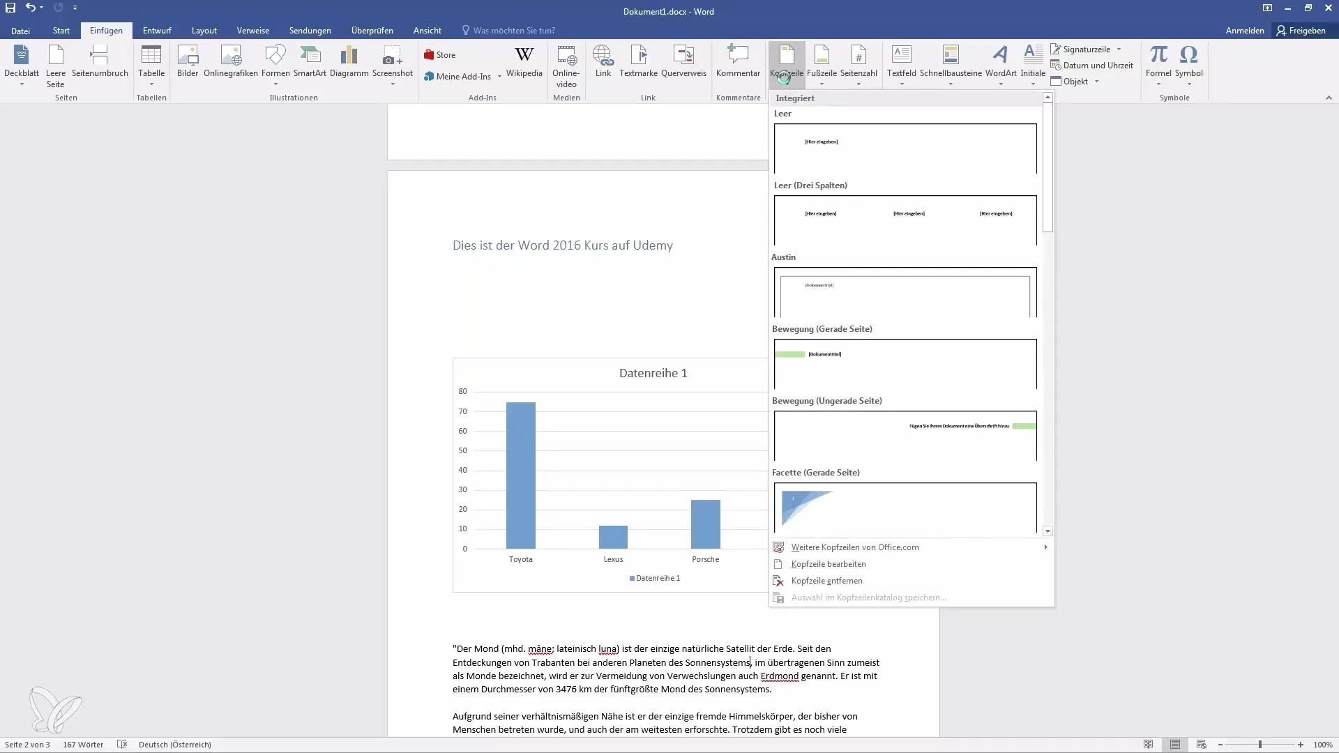 Créer des en-têtes et des pieds de page efficaces dans Word