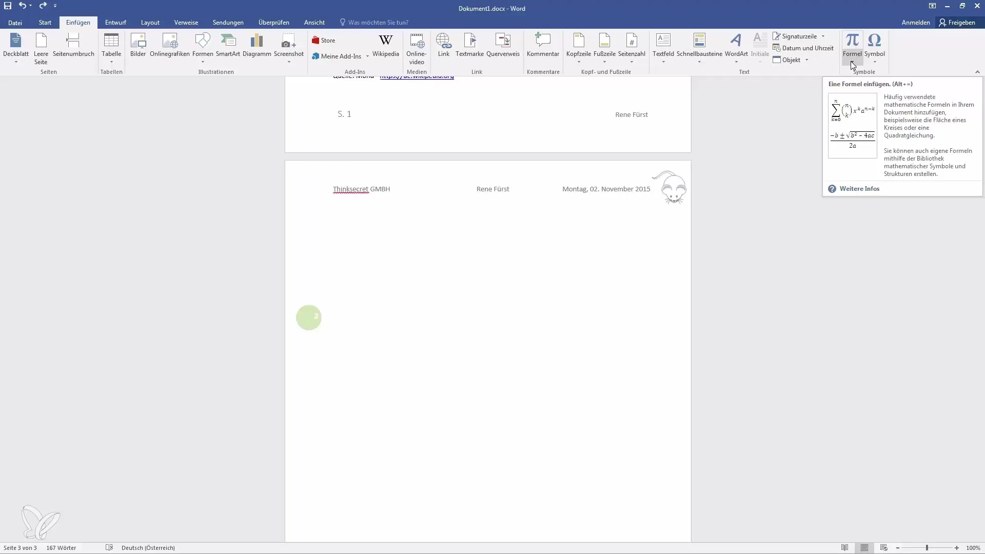 Insertar fórmulas matemáticas y símbolos de manera efectiva en Word