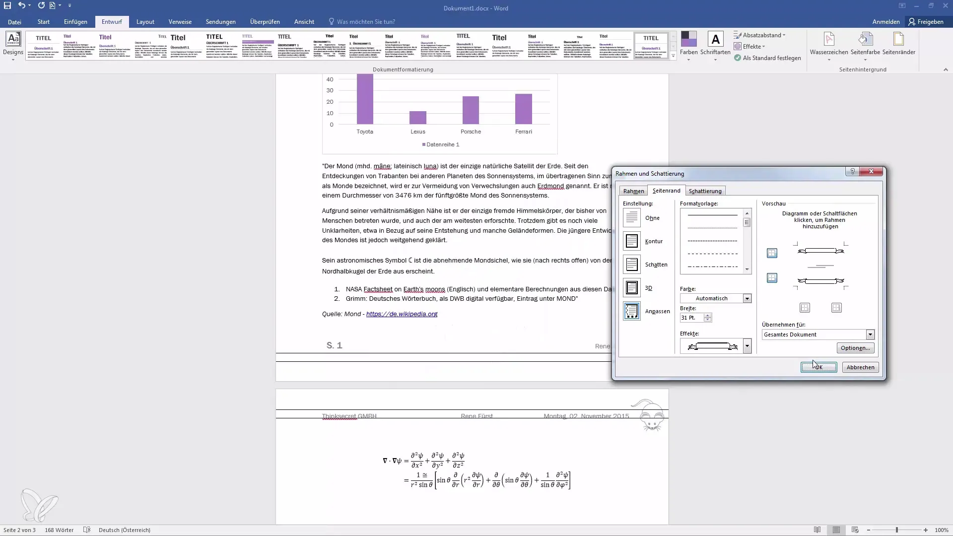 Ефективно оформяне на странични полета в Word