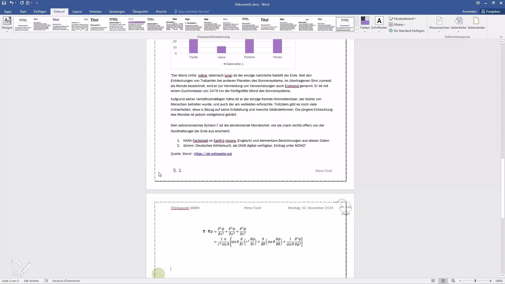 Perancangan margin halaman yang efektif di Word