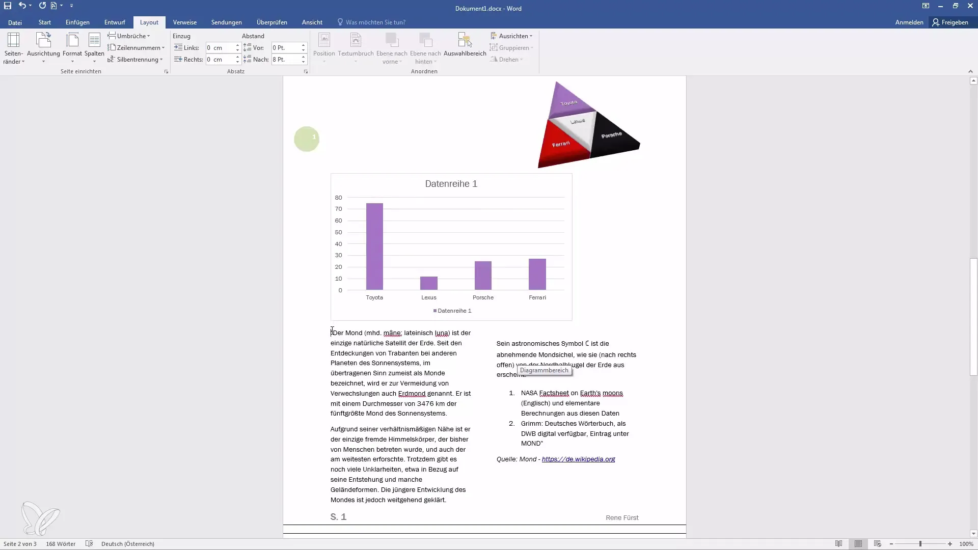 Membuat dokumen Word profesional - margin halaman, orientasi, dan kolom