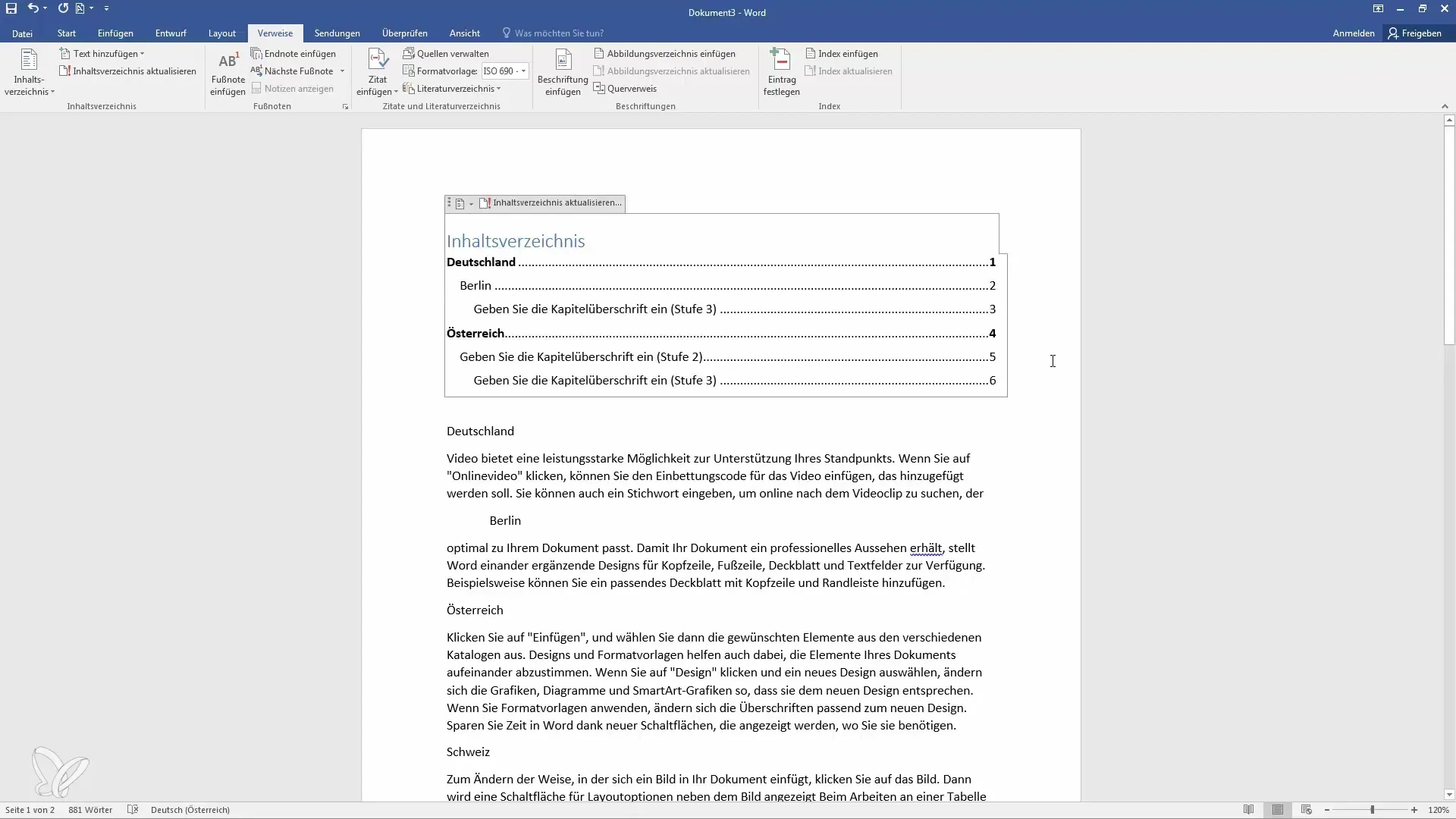 Crear un índice manual en Word de forma efectiva