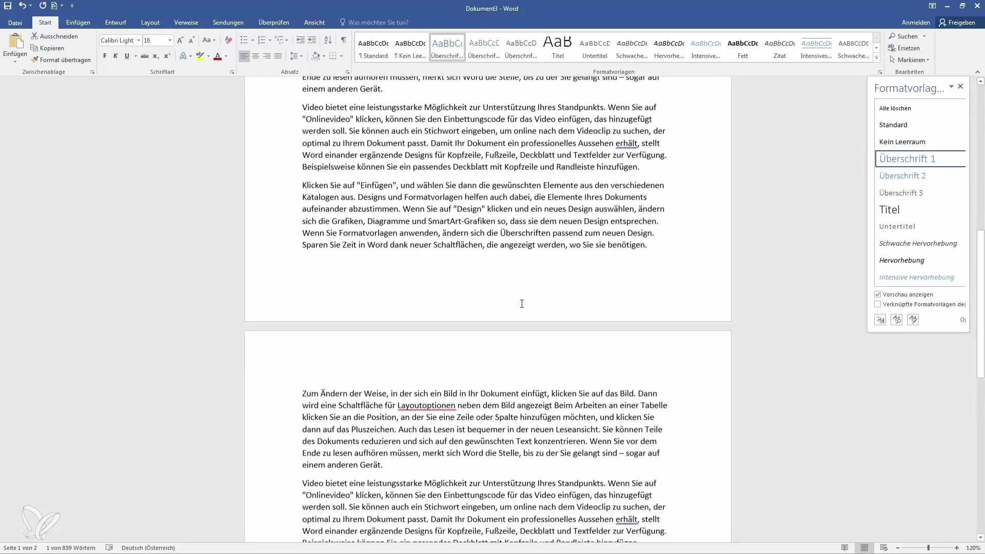 Automatische inhoudsopgave maken en aanpassen in Word