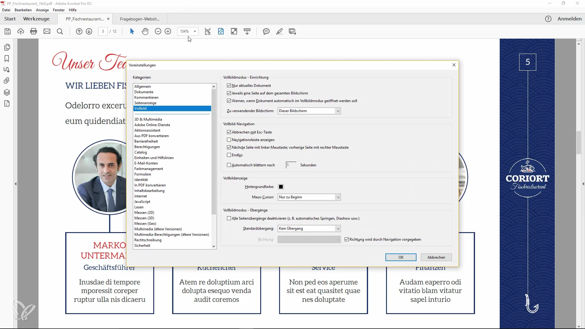 Plus rapide dans Acrobat : activation de raccourcis clavier spécifiques