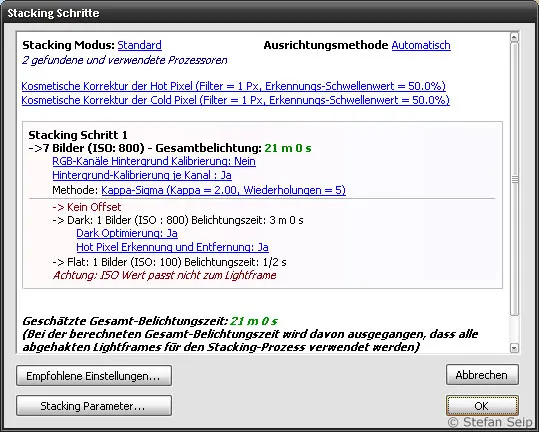 Parte 15 - Calibrazione: acquisire immagini bright field e dark field