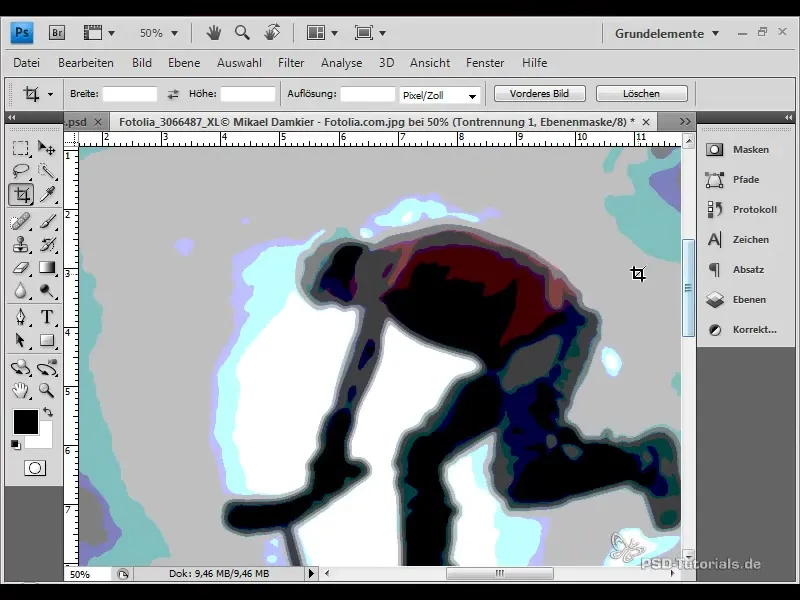 Conceber eficazmente efeitos de imagem de contorno para folhetos e papéis de parede