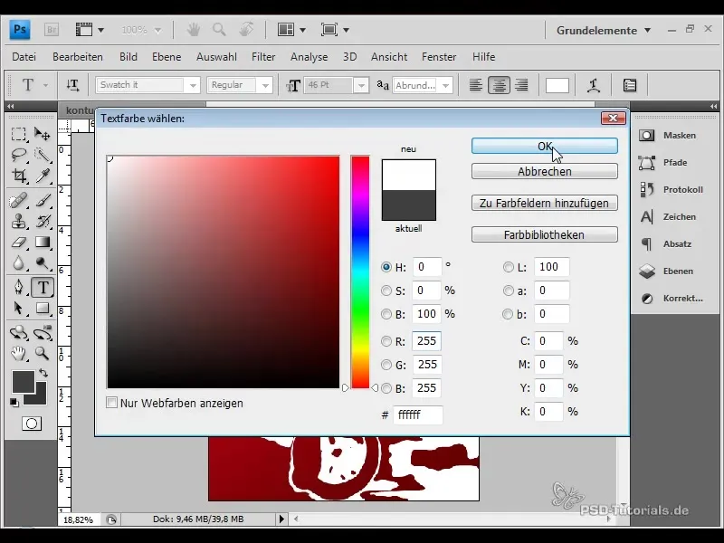 Conceber eficazmente efeitos de imagem de contorno para folhetos e papéis de parede