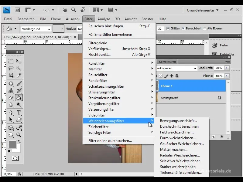 Implementare lo sviluppo incrociato digitale in Photoshop