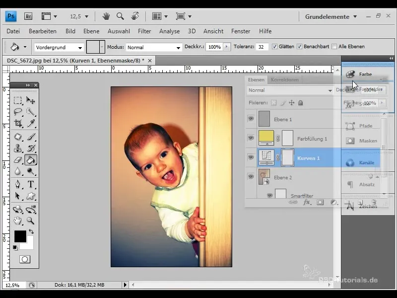 Implementare lo sviluppo incrociato digitale su Photoshop