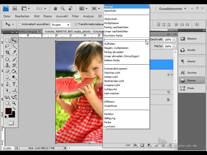 Akvarelės efekto kūrimas "Photoshop" programoje