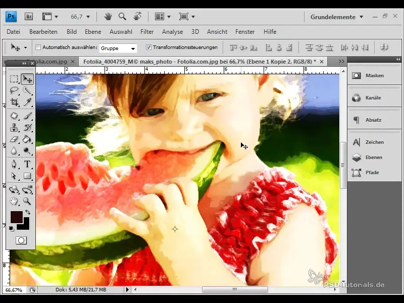 Create a watercolor effect in Photoshop yourself Create a watercolor effect in Photoshop yourself