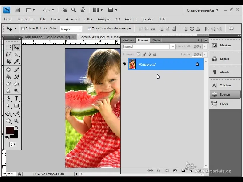 Akvarelės efekto kūrimas "Photoshop" programoje