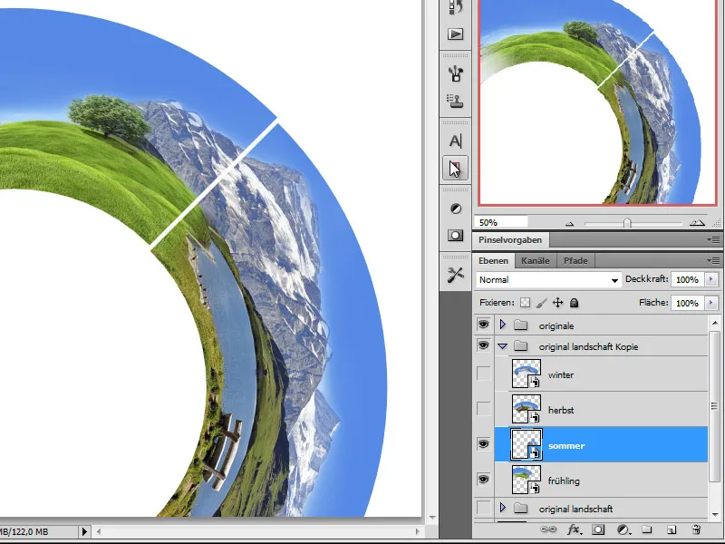 Umjetnička dela Planet 4 Seasons - Štiri letni časi